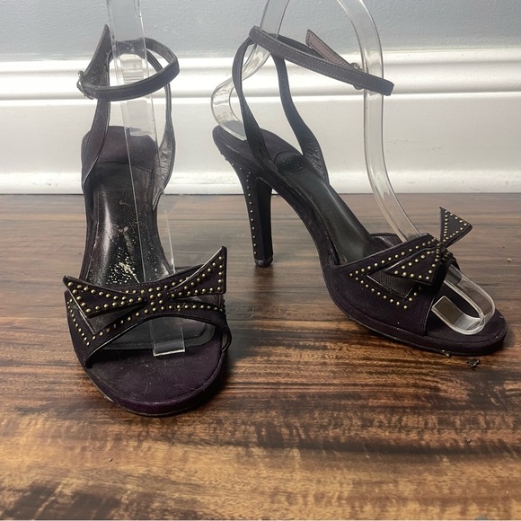 Marc Jacobs Brown Suede Heels Size 37 - Picture 1 of 16